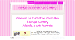 Desktop Screenshot of furrefaedevonrexcattery.com
